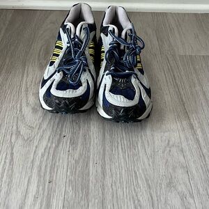 adidas Navy and Yellow Athletic Shoes
